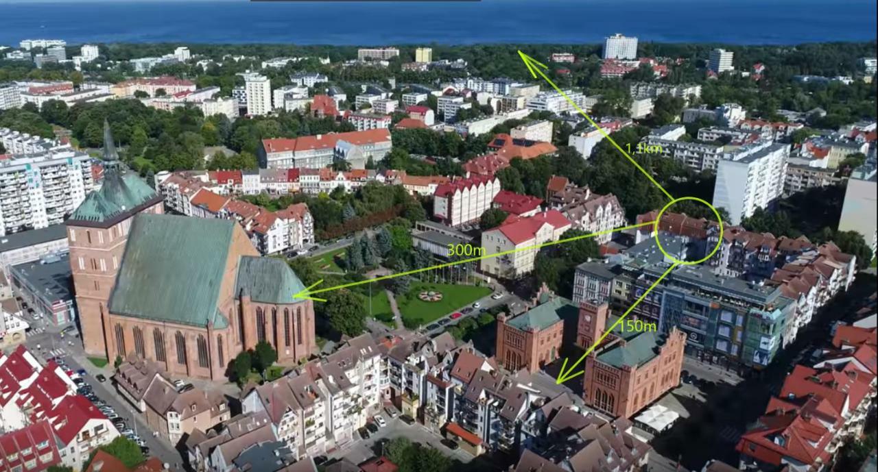 Apartament Kolobrzeg Starowka Welcome Home Esterno foto